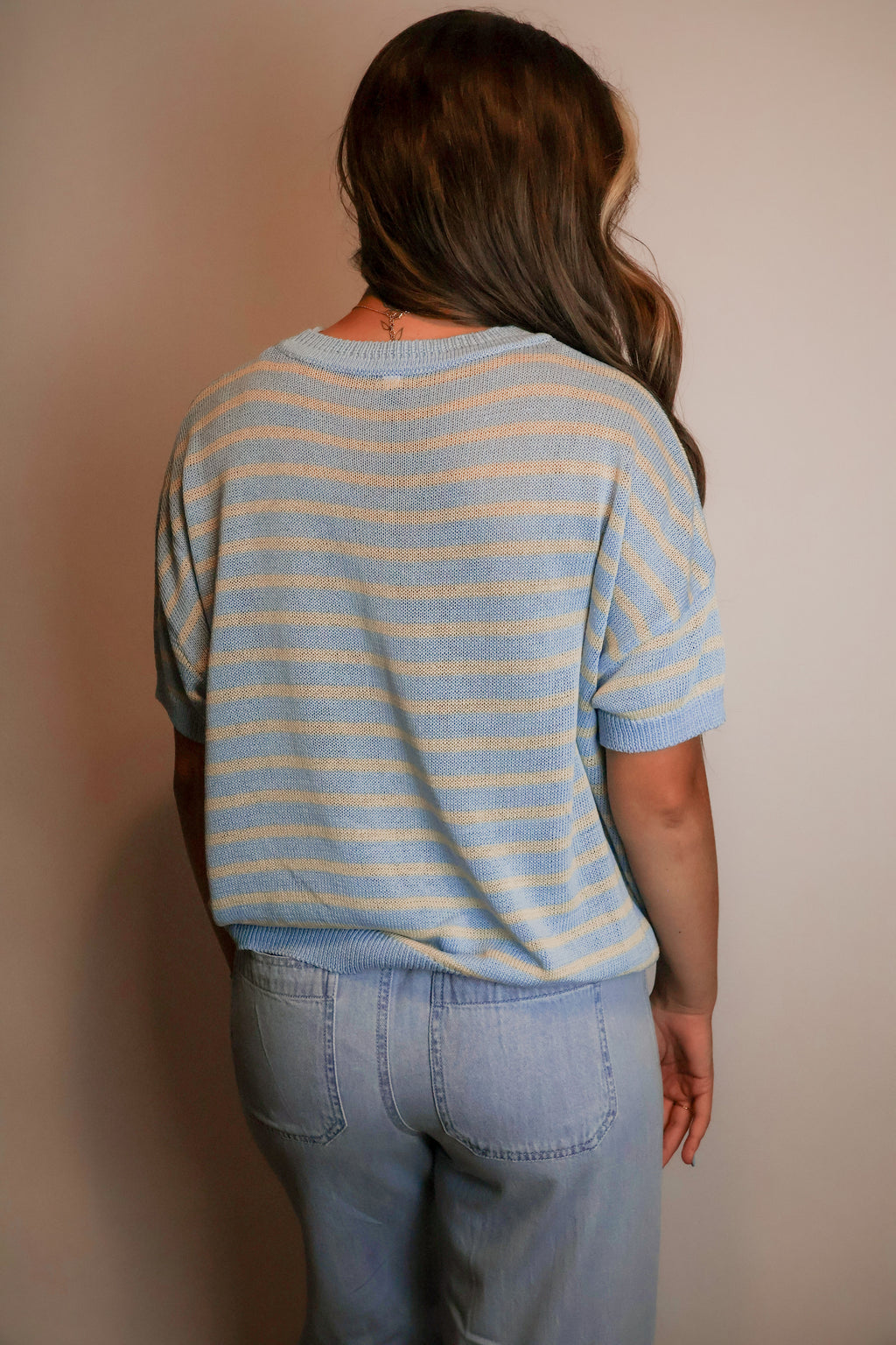 Striped Sweater Tee