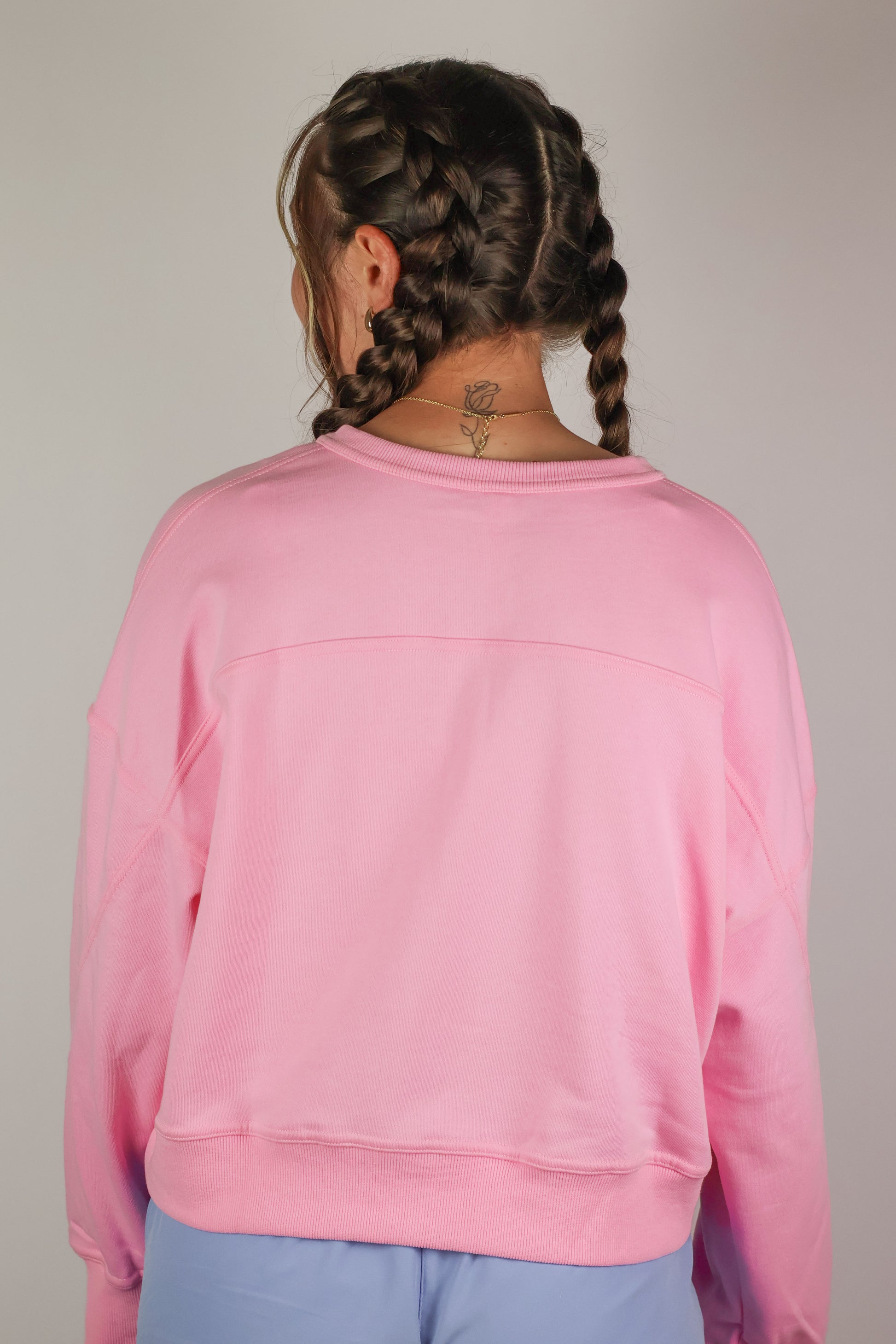 Relaxed Cropped Pullover