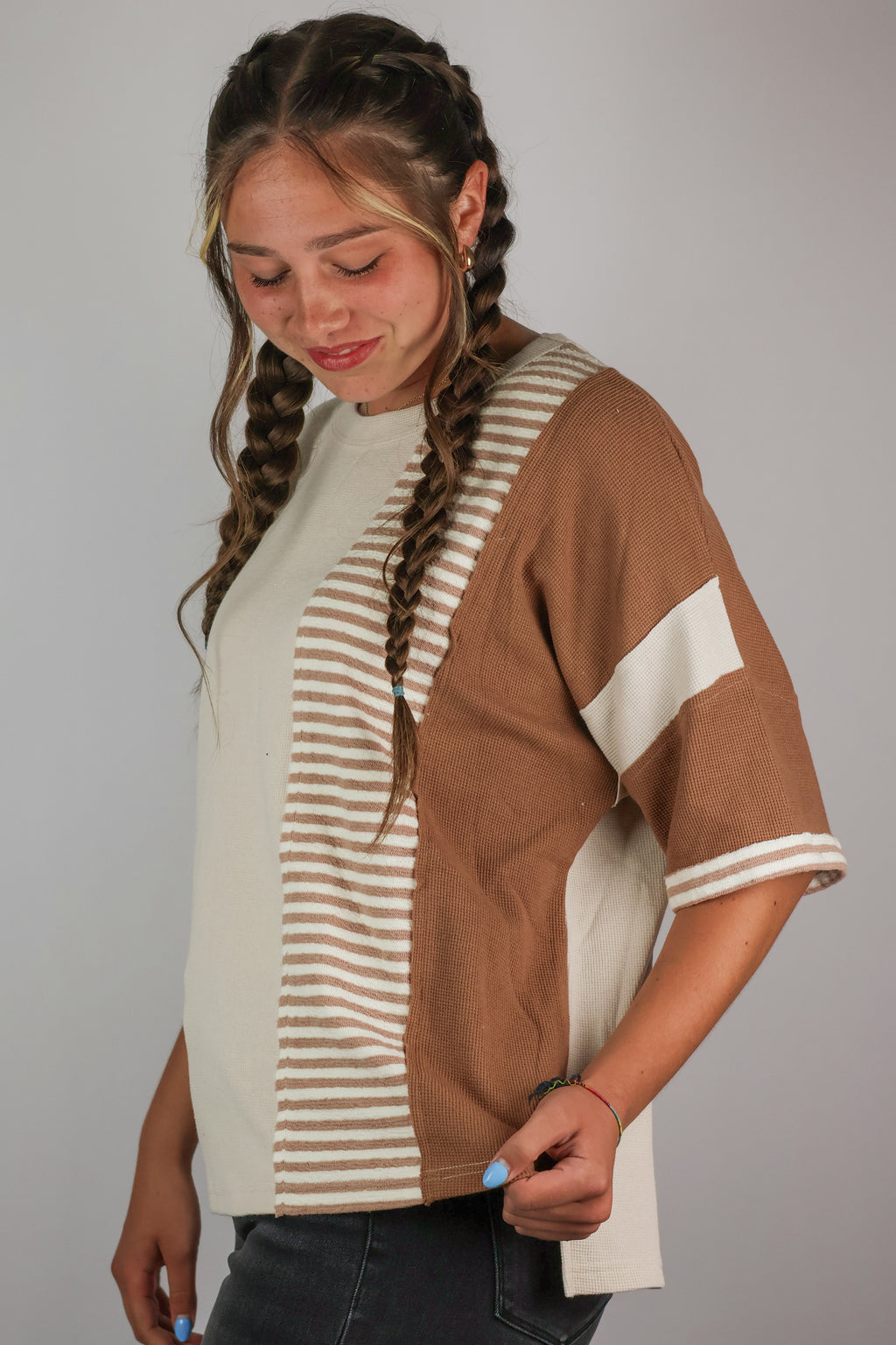 Mix & Match Dolman Top