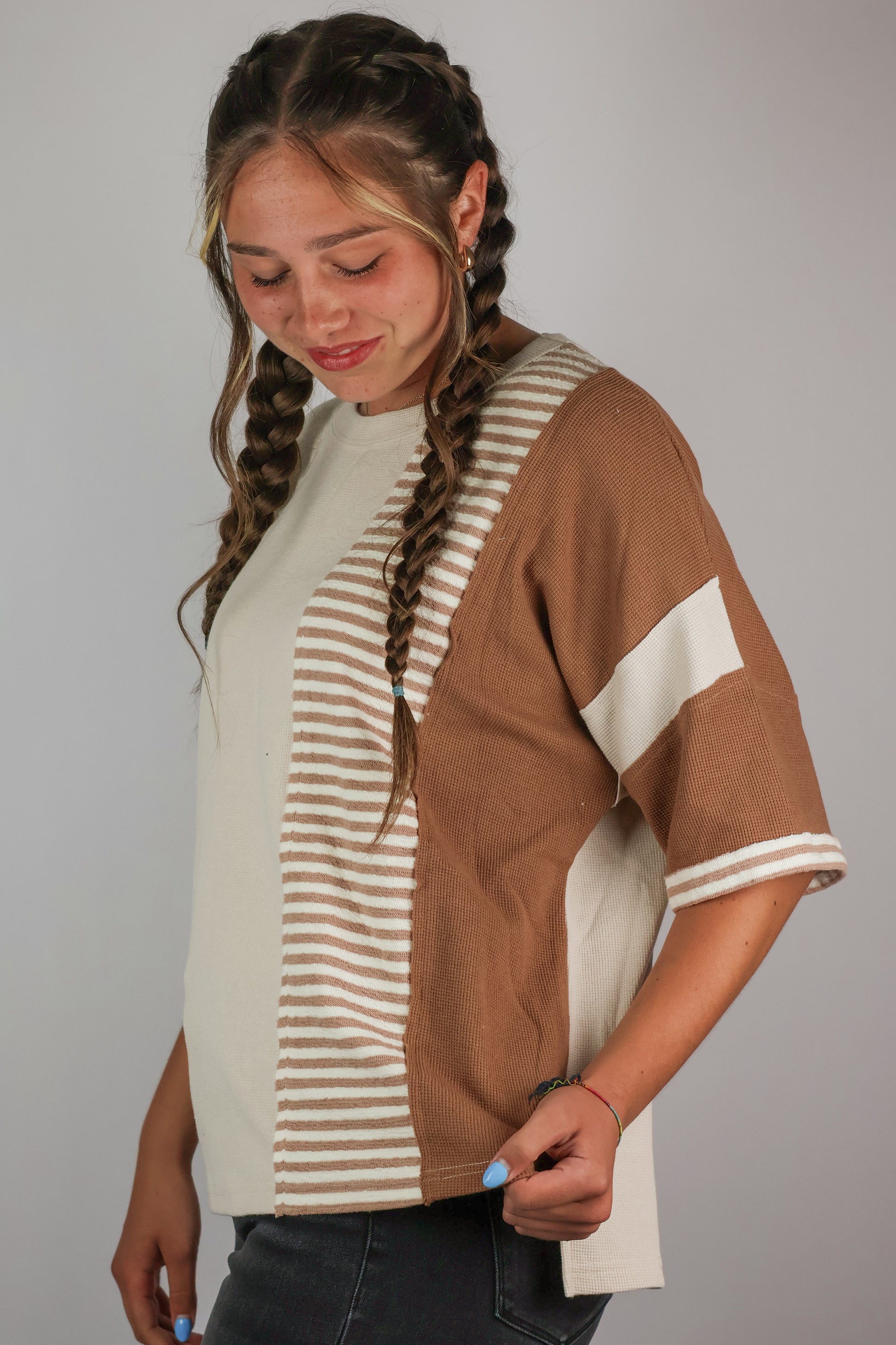 Mix & Match Dolman Top